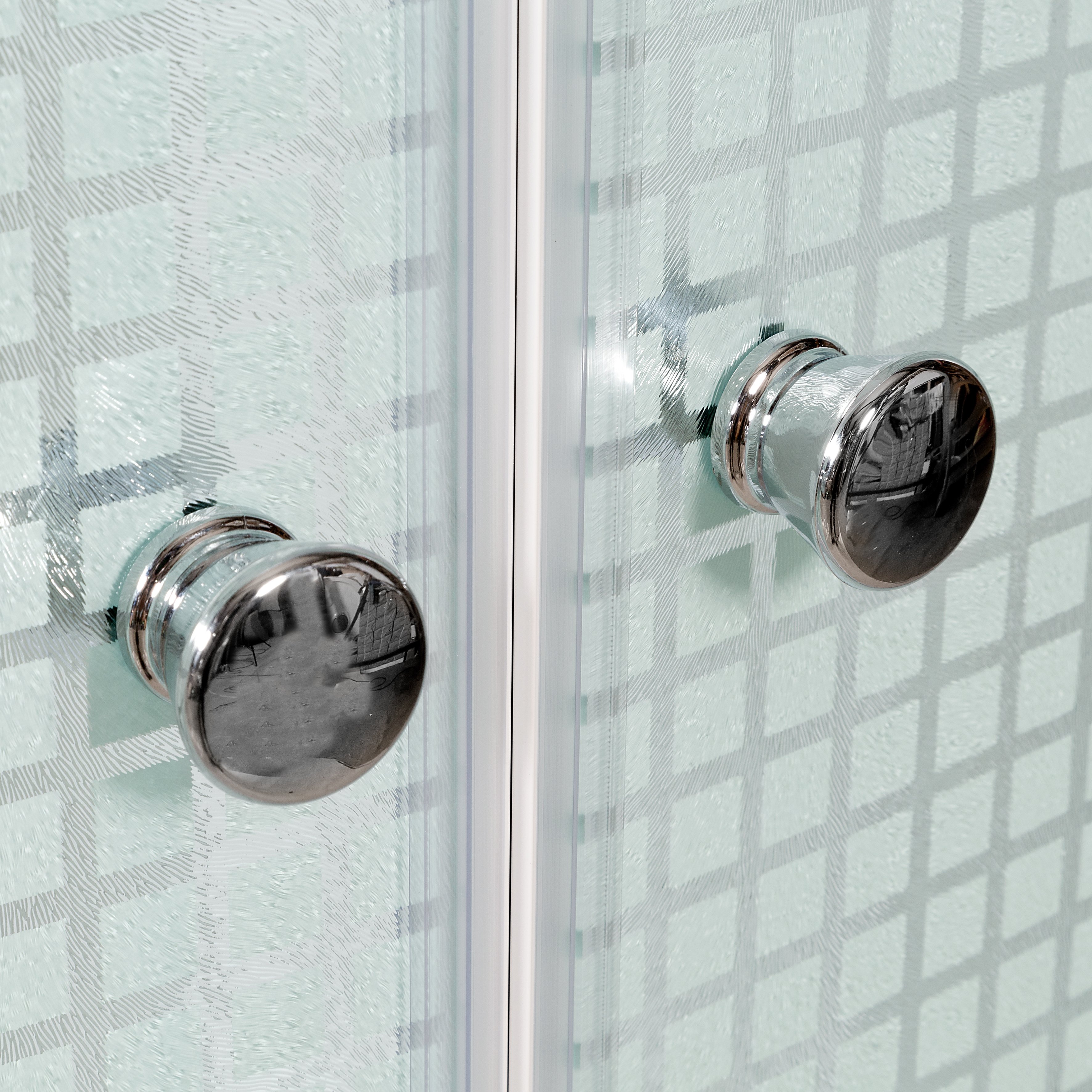 BМ1590 N LED с гм. BLACK Душевая кабина DETO Серия ВМ L 902 R N с гидромассажем - Вид №3