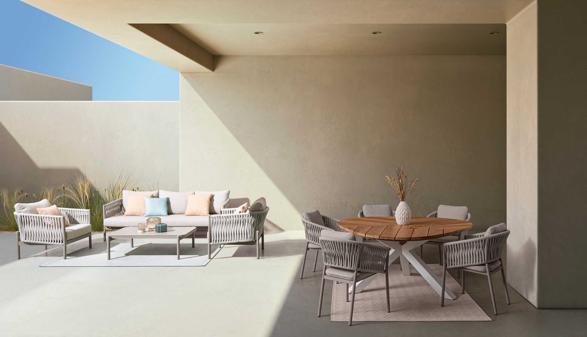 Штабелируемый садовый стул со встроенной подушкой BIZZOTTO Florencia ARCH-00069637 - Вид №3