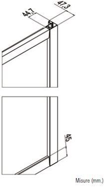 Samo Полукруглая душевая кабина с четырехстворчатой ​​раздвижной дверью Eccelsa sun-id-1482813 - Вид №3