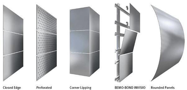 BEMO Алюминиевые композитные панели для вентилируемых фасадов sun-id-1405180 - Вид №1
