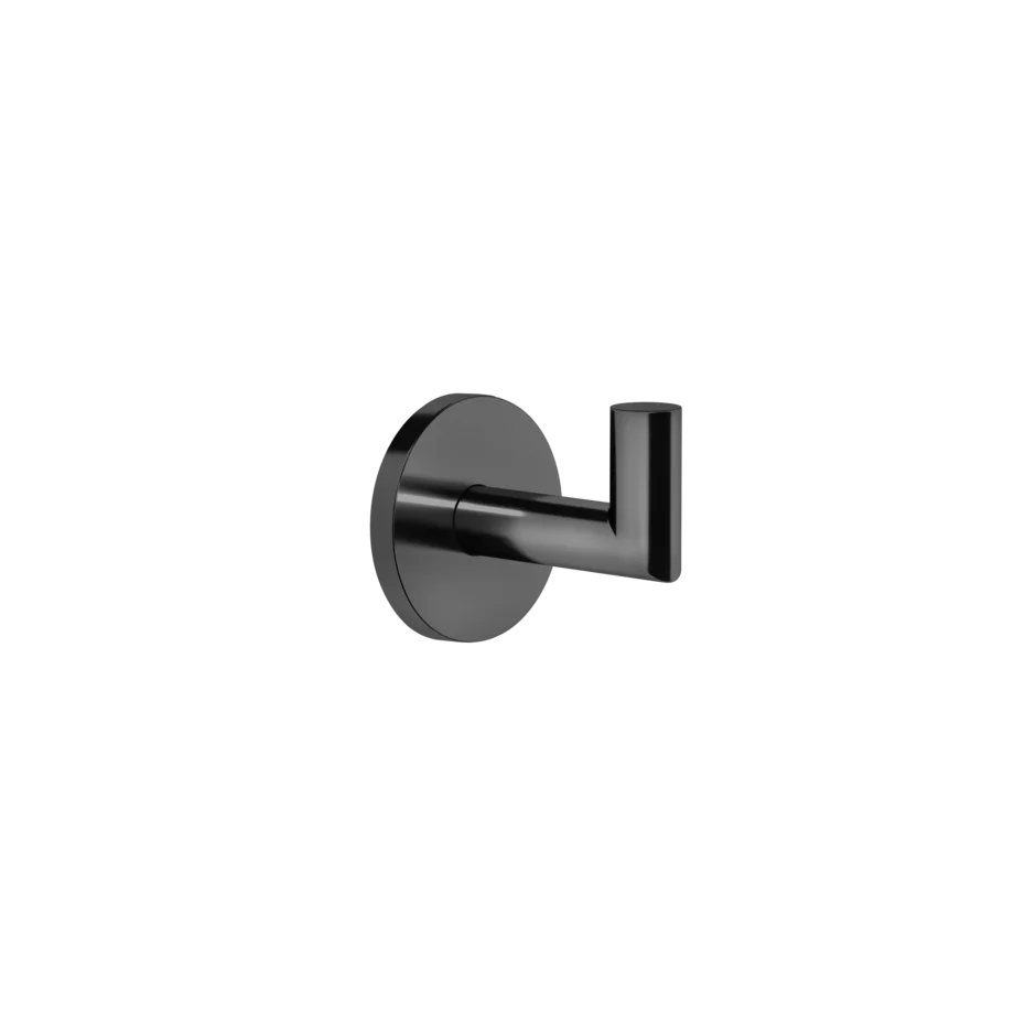 Крючок для халата 63621 706 Gessi Cono ЧЕРНЫЙ МЕТАЛЛ PVD 63621706