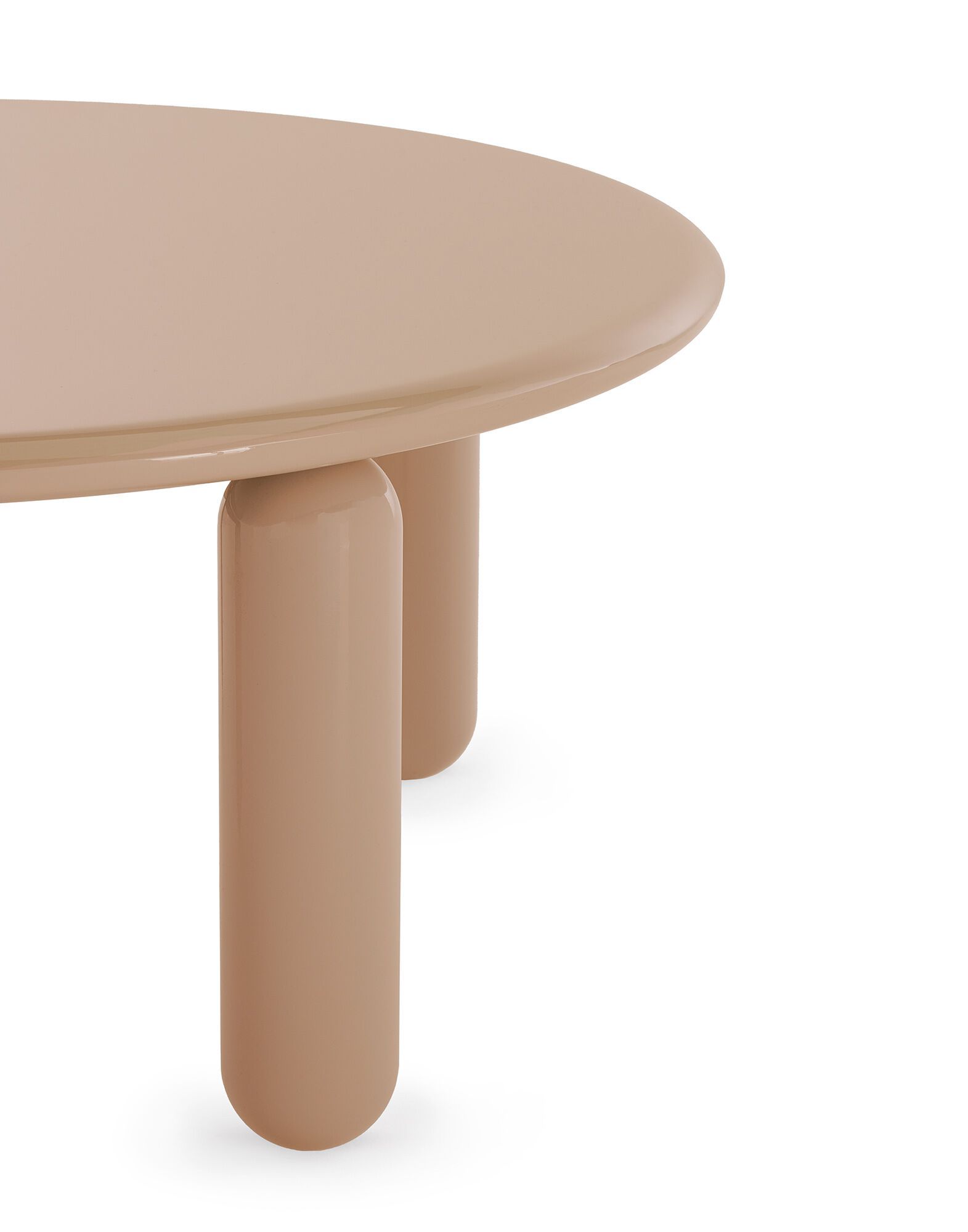Круглый журнальный столик из бука Kartell UNDIQUE MAS ARCH-00017717 - Вид №11