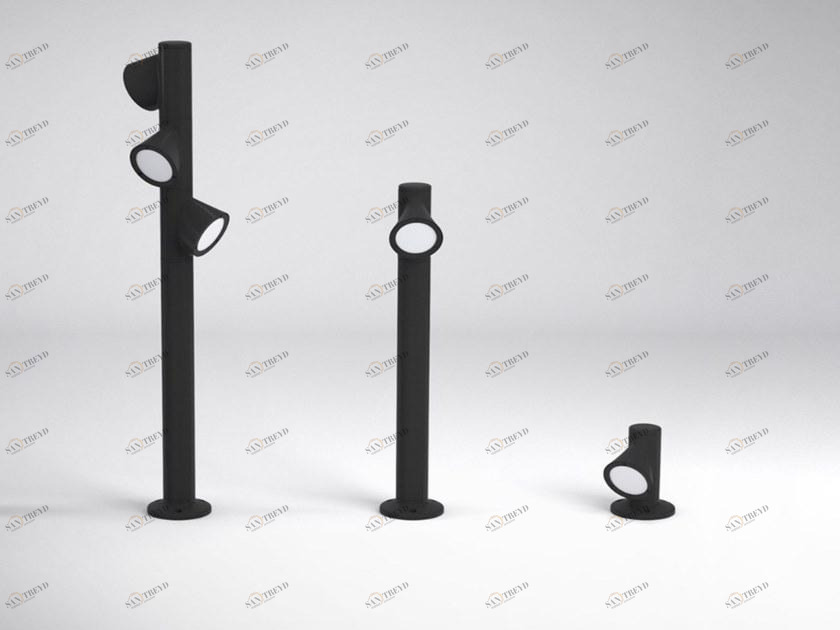 Martinelli Luce Напольный светодиодный торшер из алюминия Bruco 40059