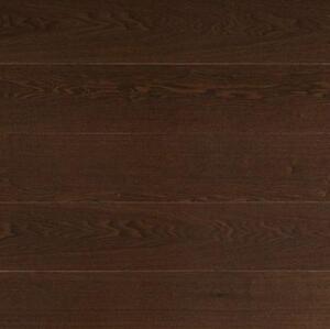 Паркетная доска Amber Wood Шоколад Ясень (Гладкая) 1860х189 мм.