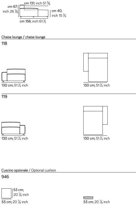 AMURA 4-х местный модульный диван Davis Am004.021+022 - Вид №2