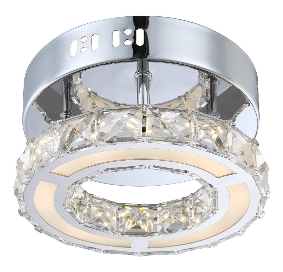 Потолочный светодиодный светильник Globo Miley 67052-9D GLOBO MILEY 102878 Прозрачный;хром Ceramica Globo  - Вид №1