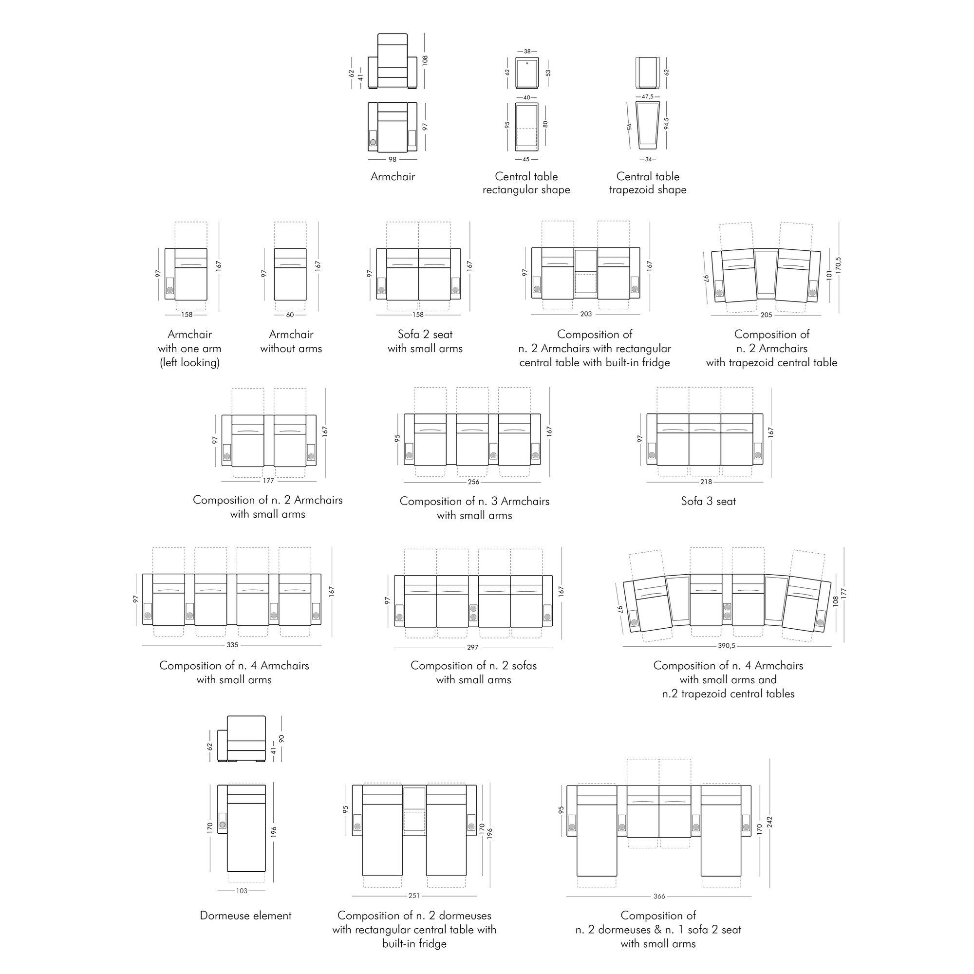 Кресло для домашнего кинотеатра из бархата и кожи Formitalia Дастин ARCH-00084128 - Вид №4