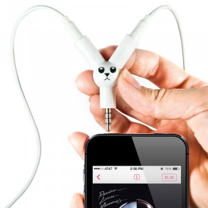 SK JACKRABBIT1 Разветвитель для наушников jack rabbit Suck UK