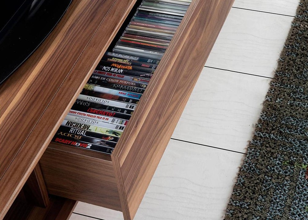 Тумба под телевизор длинная орех GOB-N5806 от Angel Cerda ANGEL CERDA  148683 Коричневый  - Вид №2