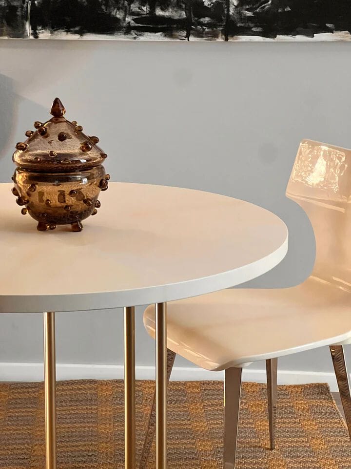 Круглый кожаный журнальный столик mg12 Camilla ARCH-00115338 - Вид №3