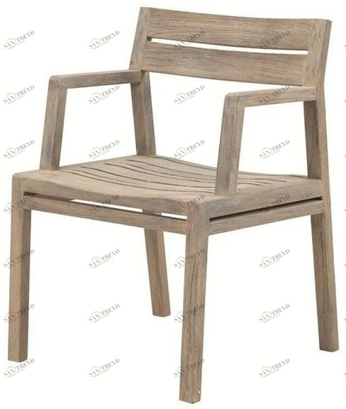 Ethimo Садовый стул из тика с подлокотниками Costes sun-id-1435780