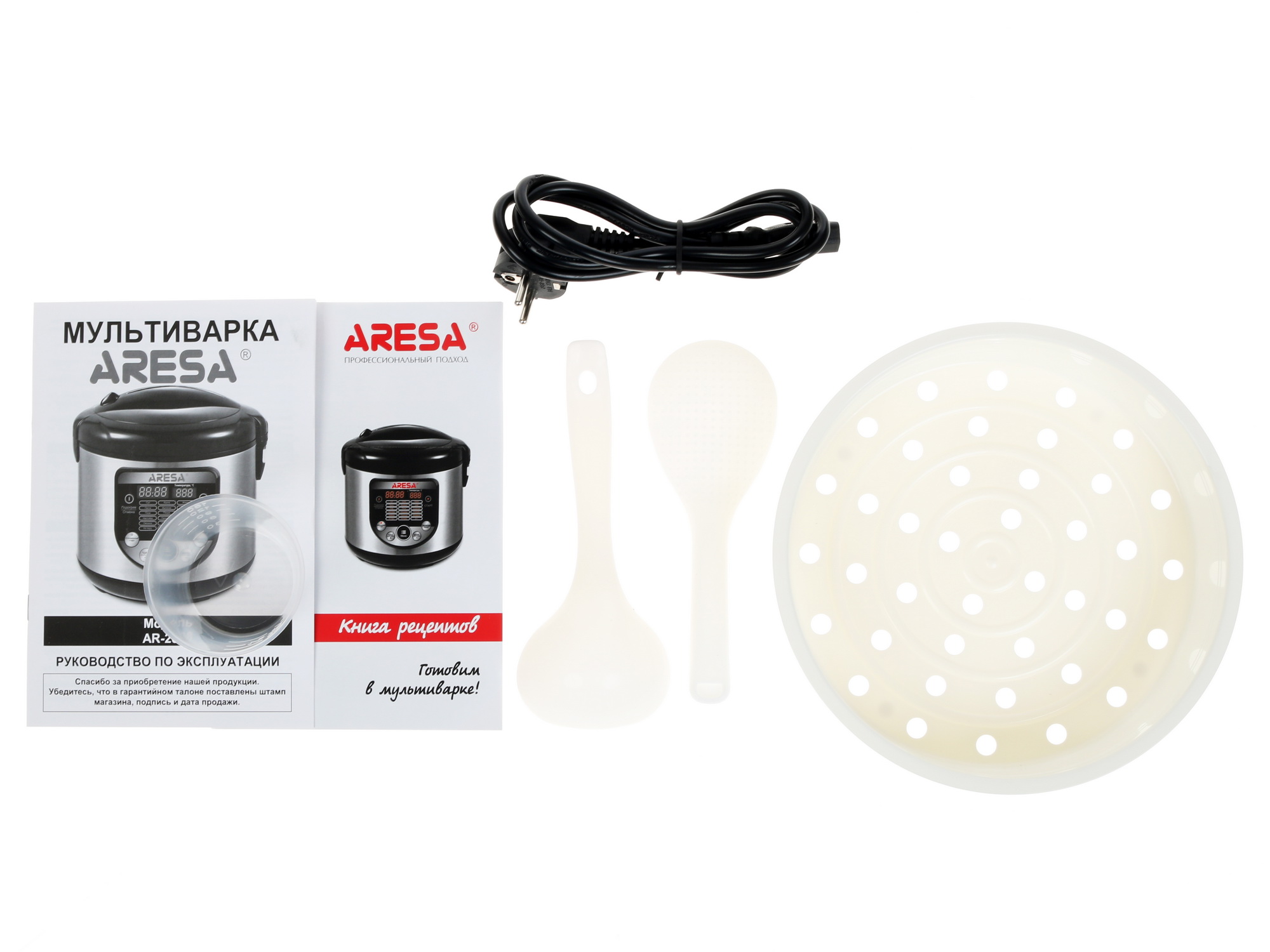 1149524 Мультиварка ARESA AR-2008 серебристый STDN-0027899 - Вид №7