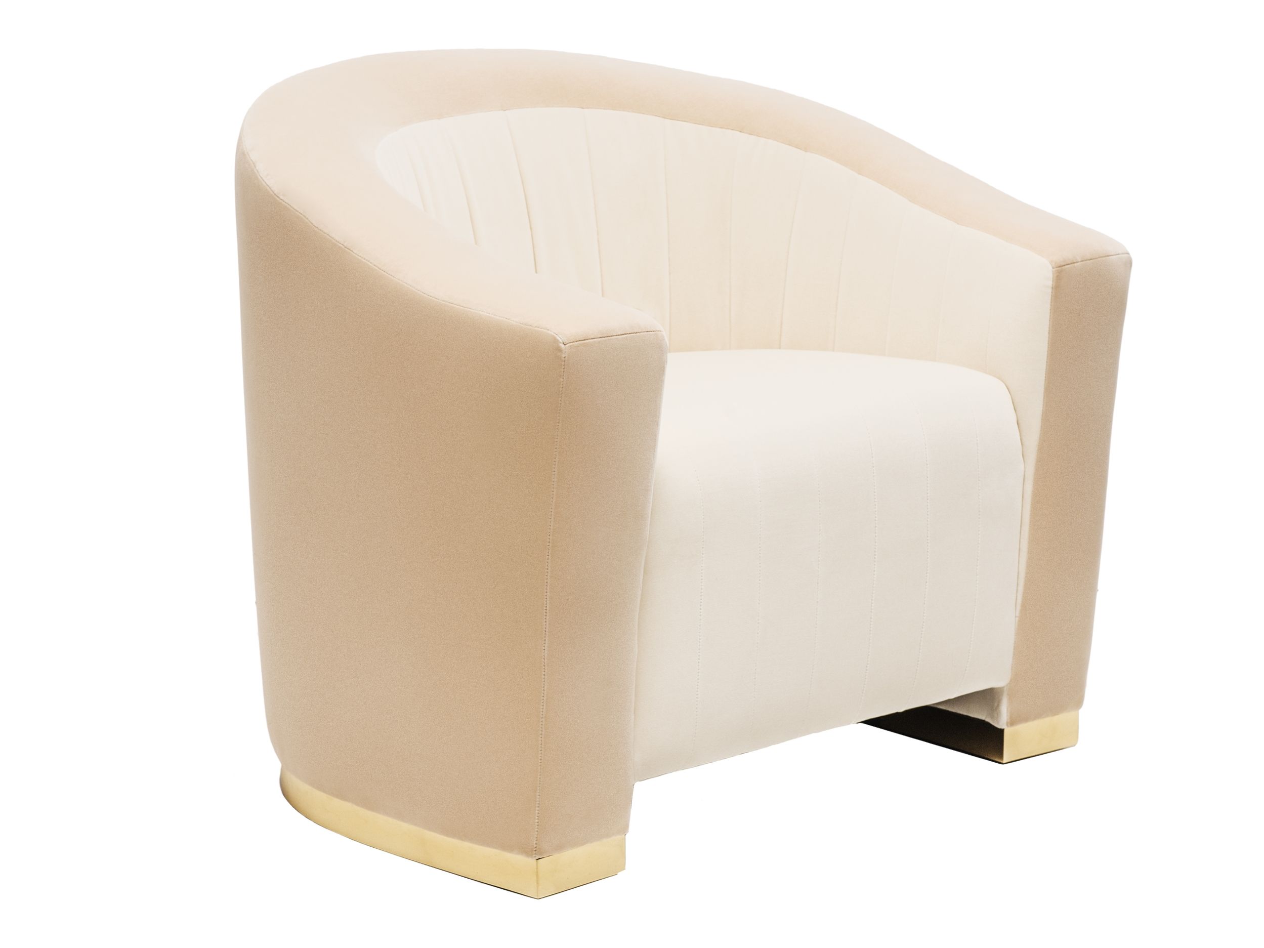 Бархатное кресло с подлокотниками Munna ARCH-00105313