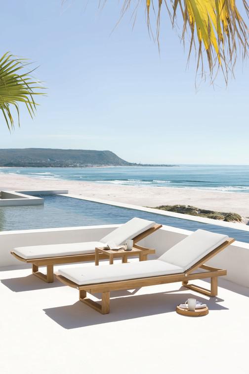 MNST107 Журнальные столики teak 180см x 90см Manutti Siena - Вид №2