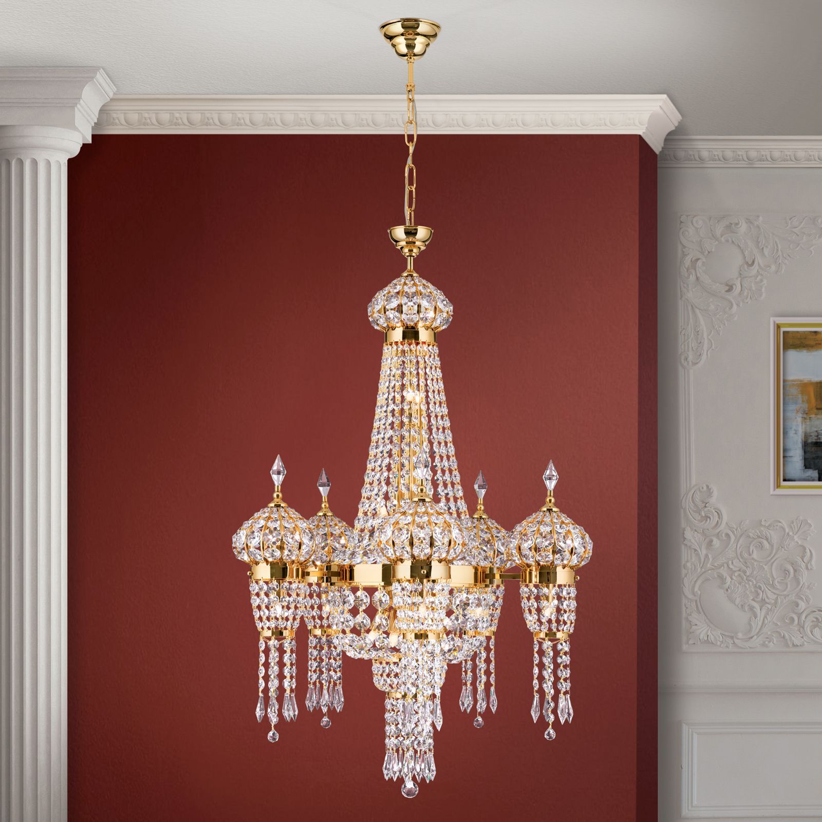 Люстра с кристаллами Orion Oriental ARCH-00023933 - Вид №3