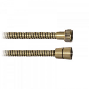 05015004 PREMIUM Латунный шланг 125 Старая Латунь GRB MIXERS