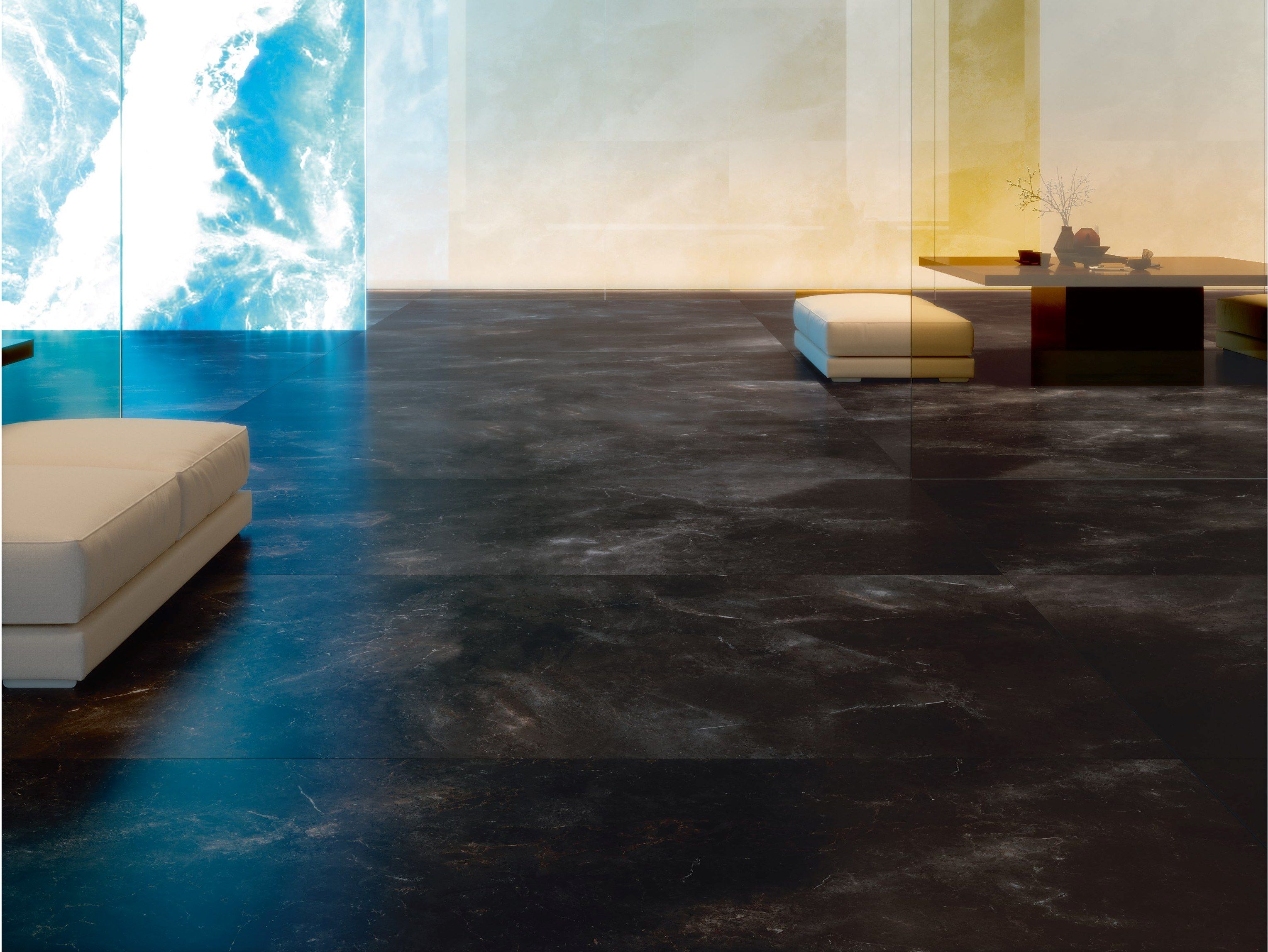 Облицовка керамогранита для интерьера Fiandre Aion Maximum ARCH-00036028 - Вид №3