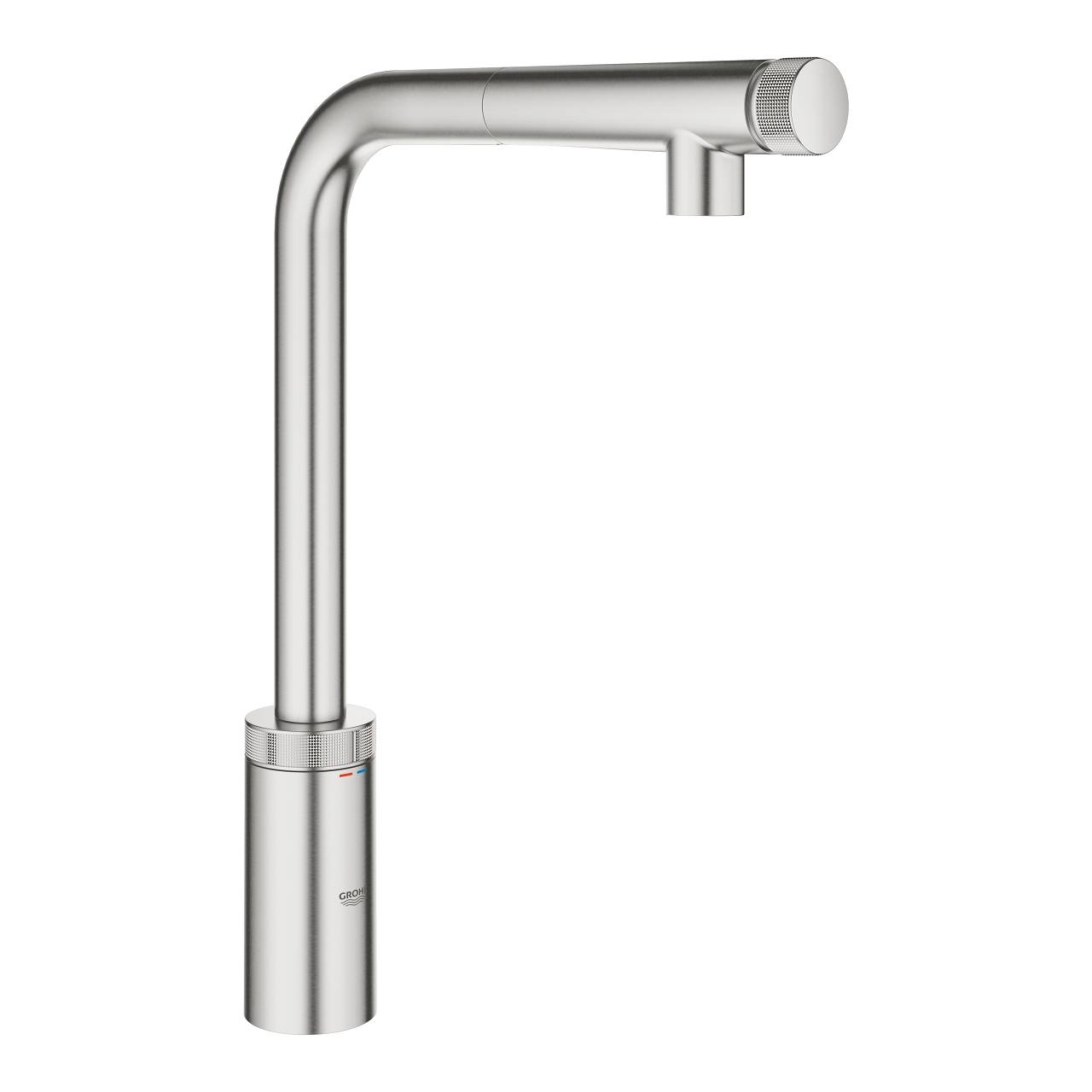 Смеситель для кухни GROHE Minta SmartControl, суперсталь (31613DC0)