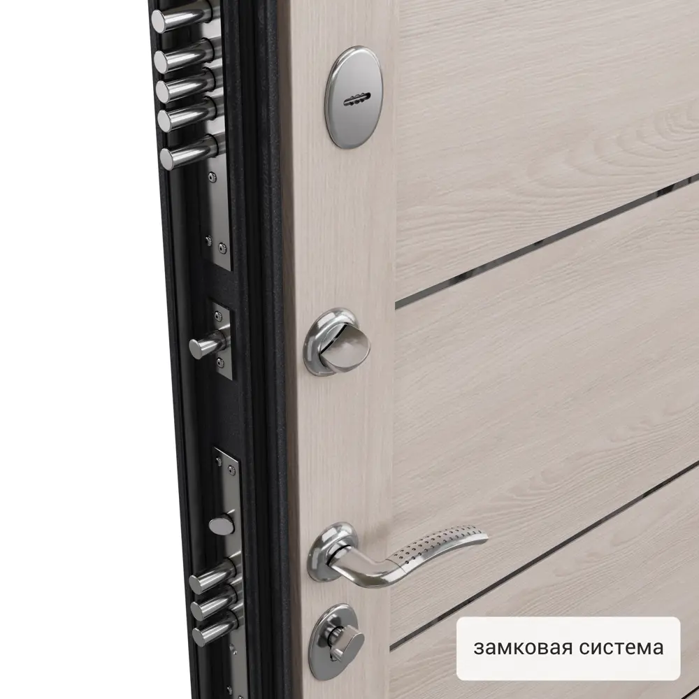 Дверь входная металлическая Ронда 860 мм левая цвет брио фило TOREX STLM-2050679 - Вид №2