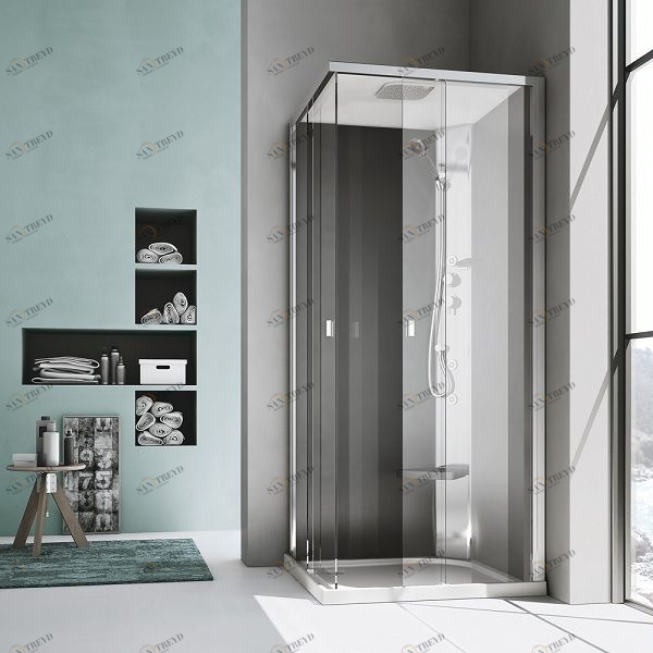 Душевая кабина угловая Sound STEP 100/70 см 1SDC5S1 Gruppo Geromin