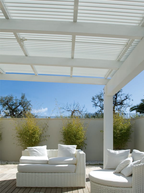 Пергола из алюминия с поворотными пластинами Mv Line Биоклиматика ARCH-00052896 - Вид №5