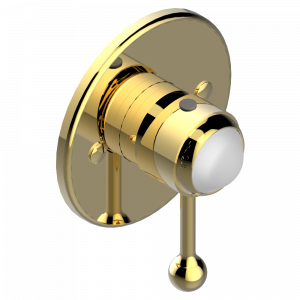 A2E-6540B Внешняя часть смесителя для душа однорычажного встраиваемого в стену 06540 Thg-paris Venice Золото