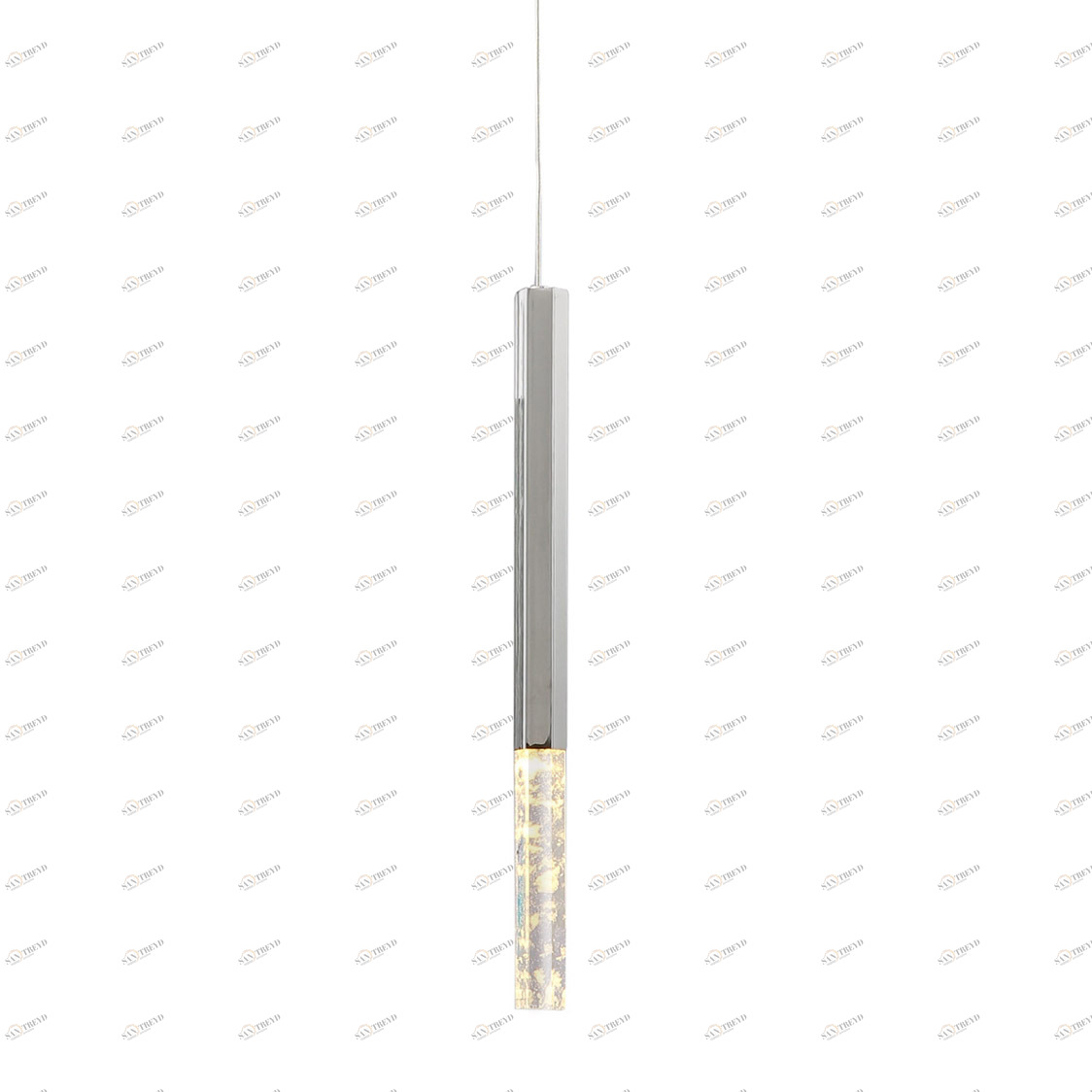 Светильник подвесной никель Vita 1A Nickel MD7747-1A nickel DELIGHT COLLECTION ДИЗАЙНЕРСКИЕ 00-3882324 Прозрачный;серебро 