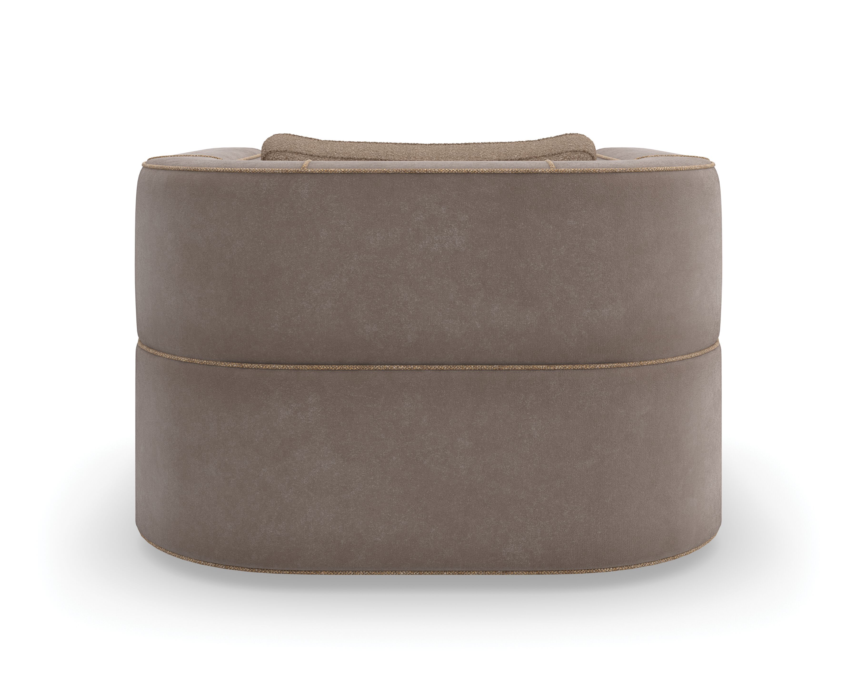 Кресло из нубука с подлокотниками Caracole Марбелья ARCH-00116508 - Вид №2