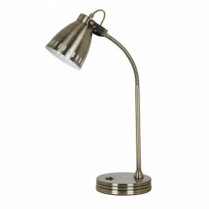 Настольная лампа Arte Lamp 46 A2214LT-1AB ARTE LAMP КЛАССИЧЕСКИЕ 079653 Бронза