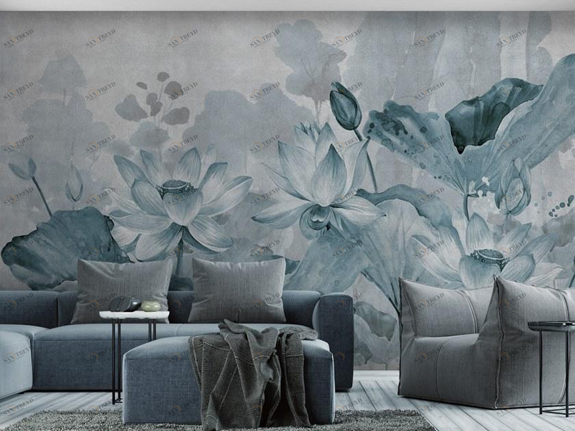 Affreschi & Affreschi Рулонные экологические обои из гипса с цветочными мотивами About you sun-id-1357155