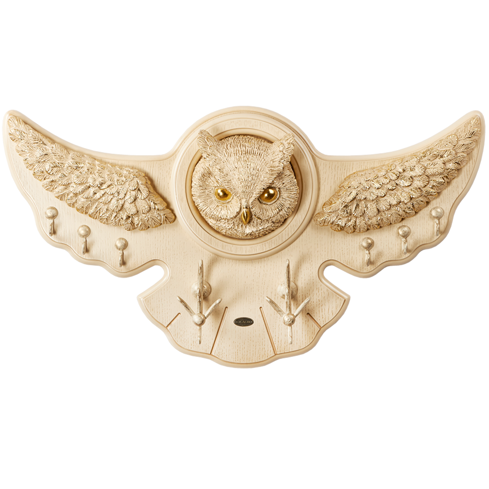 11507 Вешалка настенная Bubo Айвори Антик Слоновая Кость BOGACHO 4627138184677
