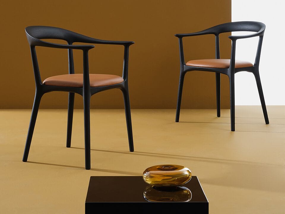 Деревянный стул с подлокотниками HC28 maison память ARCH-00098391 - Вид №6