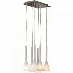 Подвесная люстра Lussole Varmo GRLSN-0106-06 LUSSOLE ДИЗАЙНЕРСКИЕ, VARMO 279609 Белый