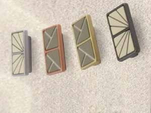 BRL METAL DESIGN Металлическая ручка Tiles