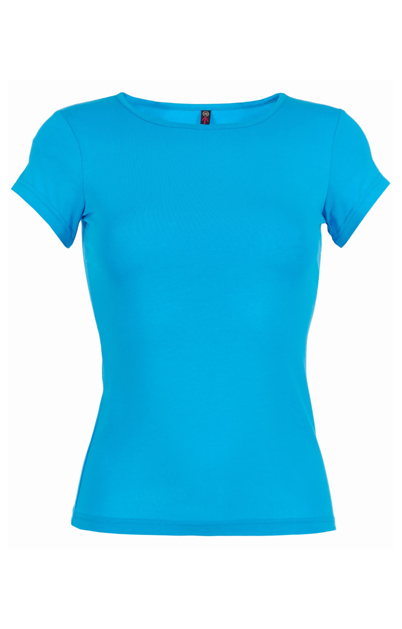 62117 Футболка женская бирюза LUXE  Одежда для официантов  размер S  - Вид №1