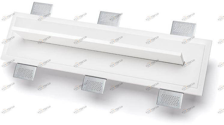 9010 novantadieci Встраиваемый настенный светильник из алюминия alumite® и cristaly®  2508h 