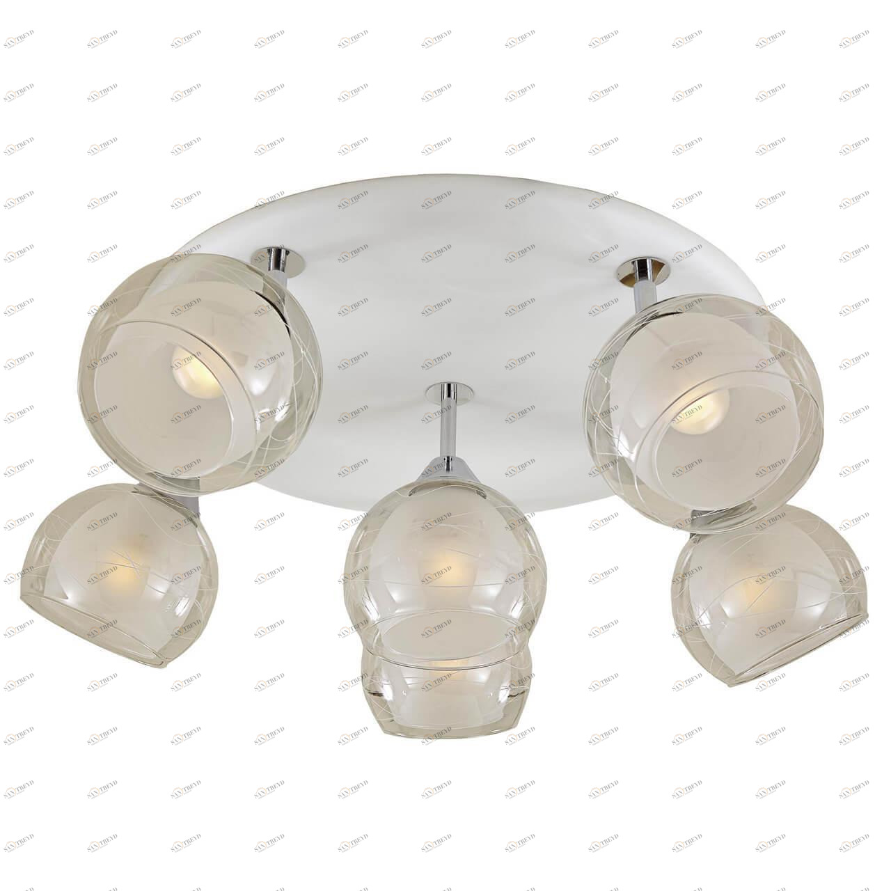 Спот потолочный белый Citilux "Самба" CL158161 CITILUX САМБА БЕЛЫЙ 00-3891060 Белый 