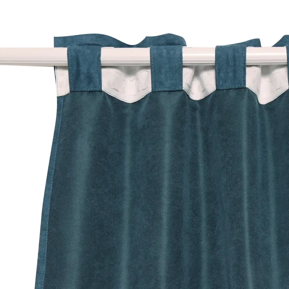 Штора Inspire Manchester с эффектом замши и скрытыми петлями 200x280 см 84712197 STLM-1045197 - Вид №4