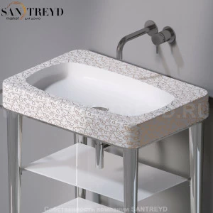 L131400G Накладная раковина на столешницу  прямоугольная A. e T. Italia FUSION