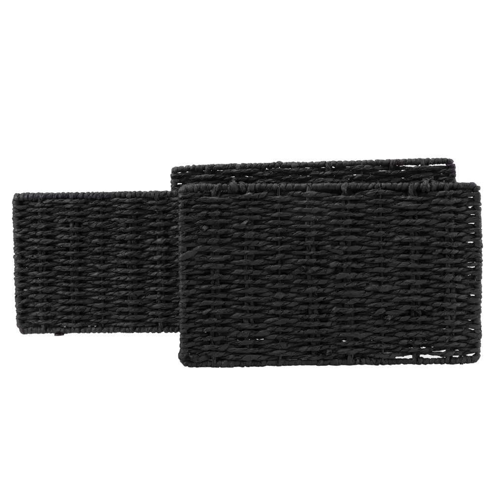 Корзина с кр 18X15X30 см черная Konsensa STLM-2138601 - Вид №4