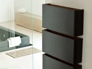 Porada Подвесной обувной шкаф из кожи Iron