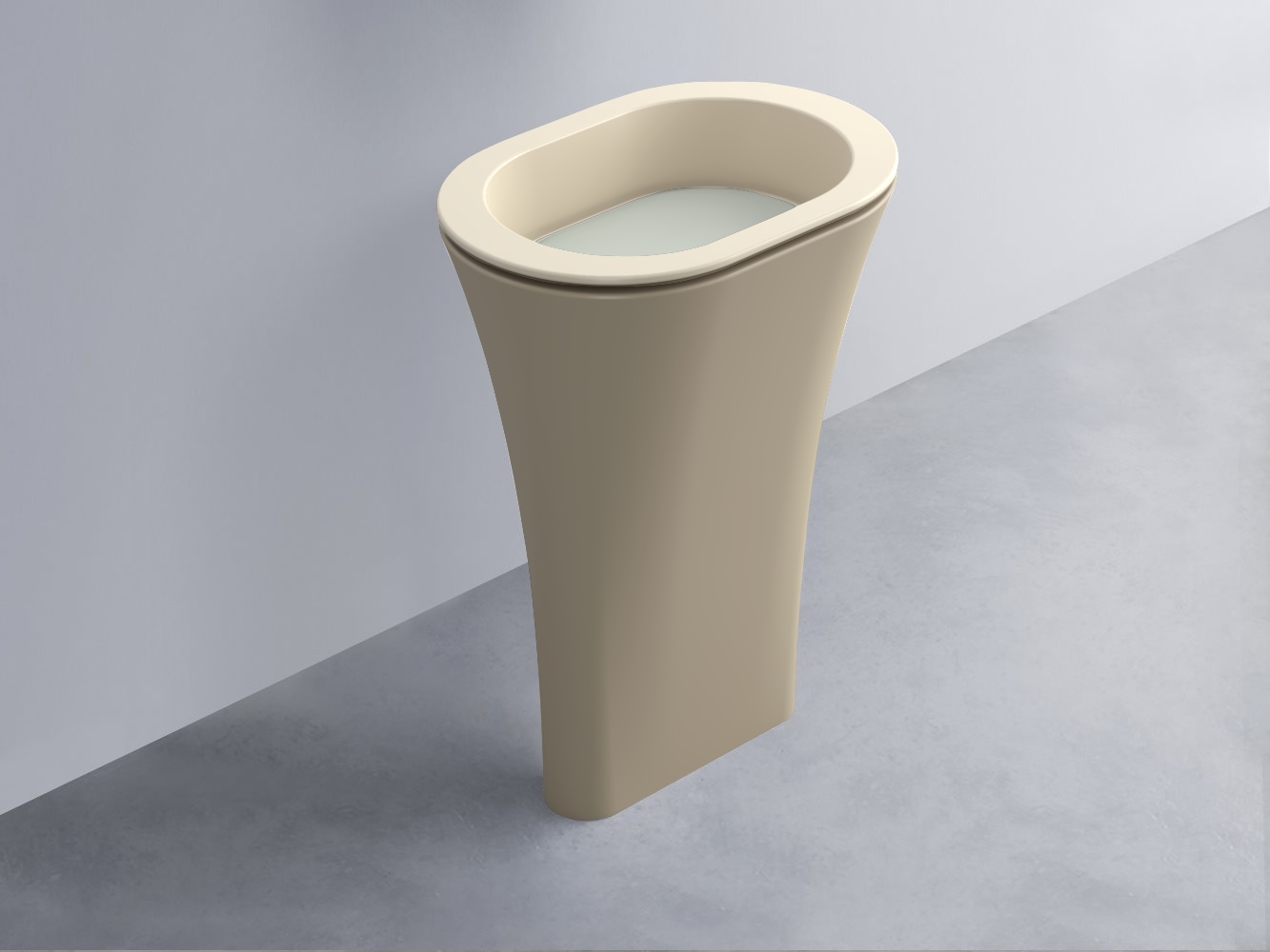 AMLA65-LN+AMPILO-PM+AMCOLO-AV Раковина Amedeo Ovale отдельностоящая cielo Enjoy + Amedeo Ceramica Cielo