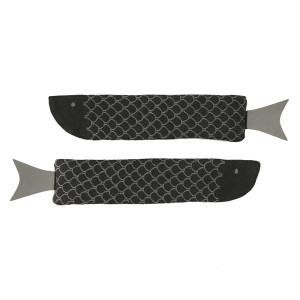 DYFISSOBK Носки fish черные Doiy