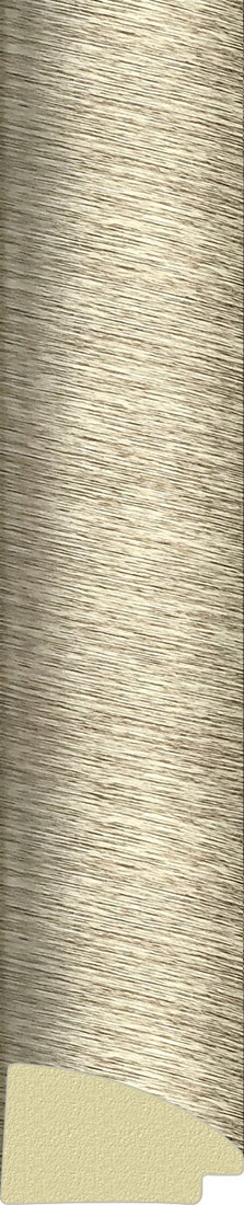 BY 7425 Зеркало в багетной раме - брашированное серебро 59 mm EVOFORM Octagon - Вид №3