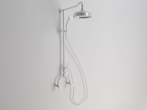 Настенная душевая колонна с ручным душем