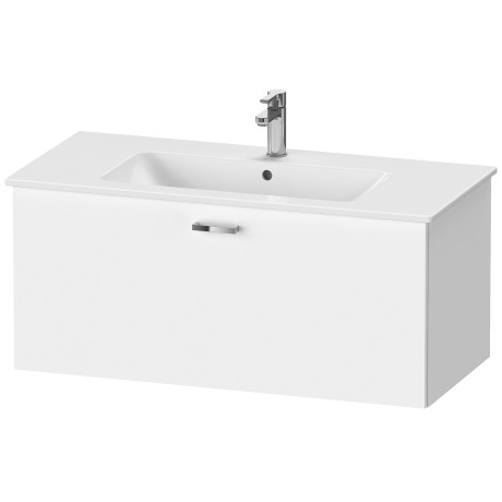 XB603204949 Тумбочка подвесная XBase #XB6032 1000 x 475 мм Графит матовый, декор Duravit  - Вид №2