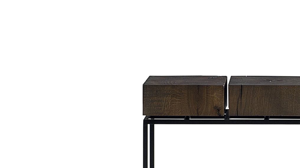 Прямоугольная дубовая консоль ROCHE BOBOIS ETNA ARCH-00153229 - Вид №1