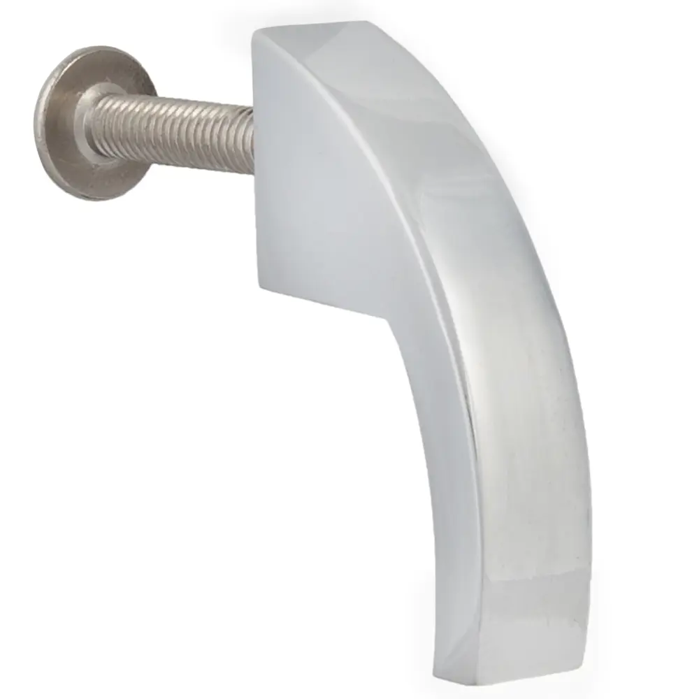 Мебельная ручка-кнопка RC102CP.3 металл цвет глянцевый хром BOYARD STLM-2017456 - Вид №1