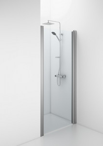 59760090 Решение IFO Space для ниши SPNK, алюминиевый профиль, прозрачное стекло с профилем ручки, ниша SPNK 1000