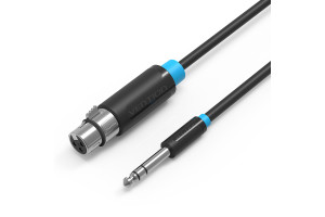 16442751 Аудио кабель Jack 6.5 M/XLR F - 1.5м BBEBG VENTION